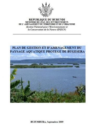 Plan de gestion et d’aménagement du Paysage Aquatique Protégé de Bugesera