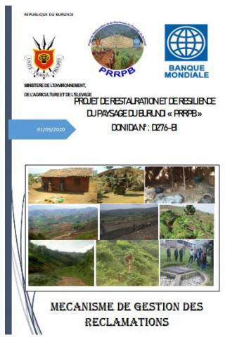 Mécanisme de gestion des réclamations
