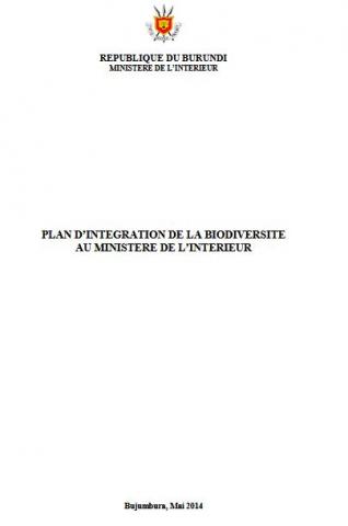 Plan d’intégration de la biodiversité au Ministère de l’intérieur