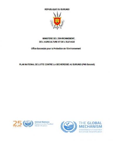 Plan National de lutte contre la sécheresse au Burundi (PNS Burundi)
