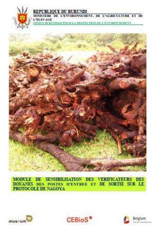 Module de sensibilisation des vérificateurs des douanes des postes d’entrée et de sortie sur le Protocole de Nagoya