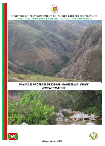 Paysages Protégées de Kibimbi-Inanzerwe: Etude d’identification
