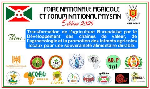 FOIRE NATIONALE AGRICOLE ET LE FORUM NATIONAL PAYSAN, EDITION 2026