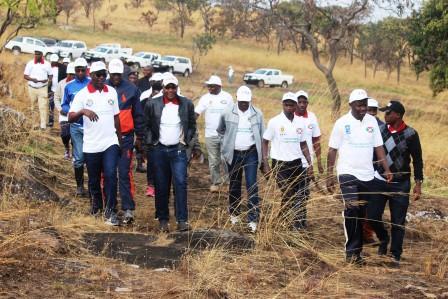 Visite du Ministre Visite du Ministre au Parc National de la Ruvubu au Burundi